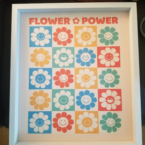 Flower Power Wall Art - Picture 2 of 3